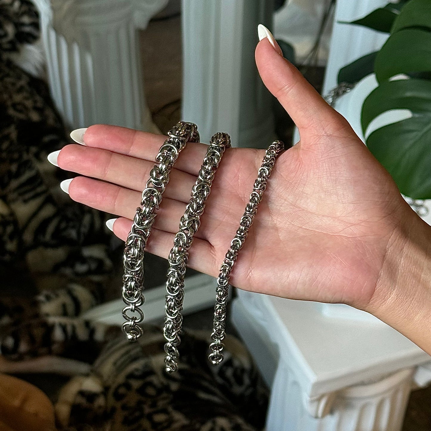Byzantine Chainmaille Bracelets - 3 Sizes